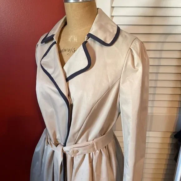 ANTHROPOLOGIE | elevenses “fair lady” trench coat 8 - Picture 10 of 15